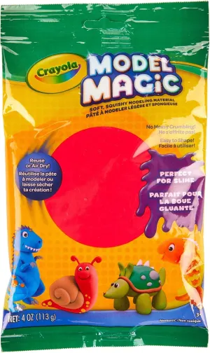 Bulk Buy: Crayola Model Magic 4 Ounces Red 57-4438 (3-Pack)