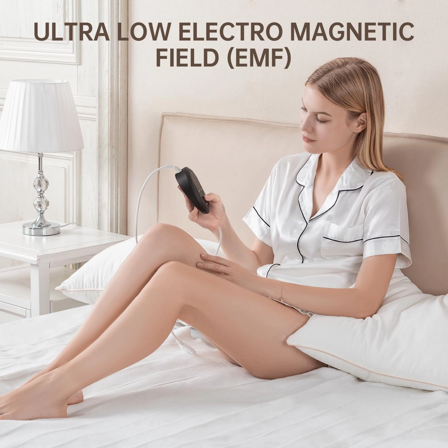 Bwarm Electric Heated Mattress Pad Queen Size, 60" x 80", Bed Warmer, 9 Heat Settings, 1-12 Hours Auto Off, Deep Pocket, Fast Heating, Machine Washable, Soft and Cozy