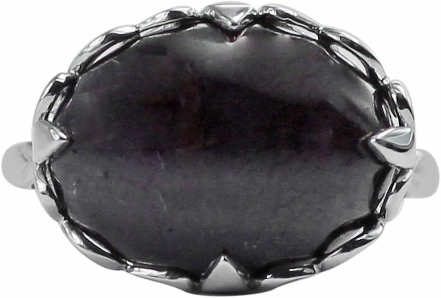Carillon Pink Onyx Cushion Shape Natural Non-Treated Gemstone 925 Sterling Silver Ring Birthday Jewelry for Women & Men