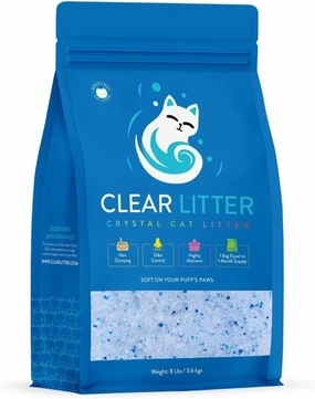 Cat Litter – Premium Lightweight, Non-Clumping, Dust-Free Crystals for Fresh Odor Control, ScoopFree & Easy to Clean, Pretty Kitty Litter for Multi-Cat Homes, Long-Lasting Performance