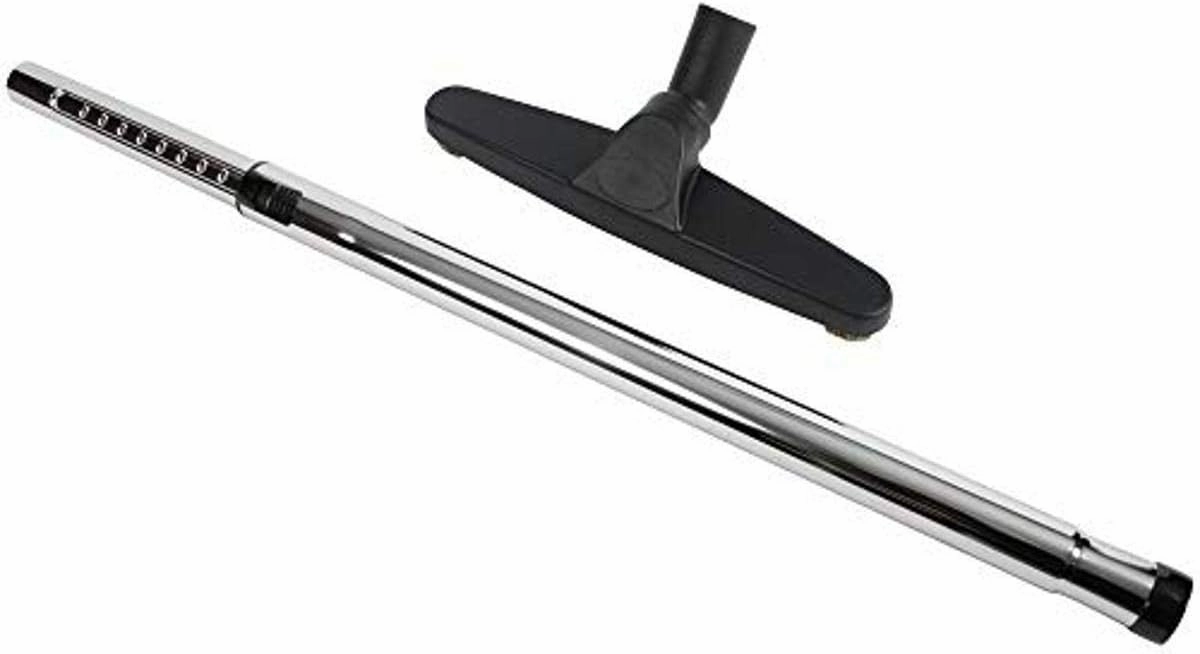 Cen-Tec Systems 94984 Telescopic Wand and 12" Natural Fill Floor Brush Vacuum Attachment Kit, Black