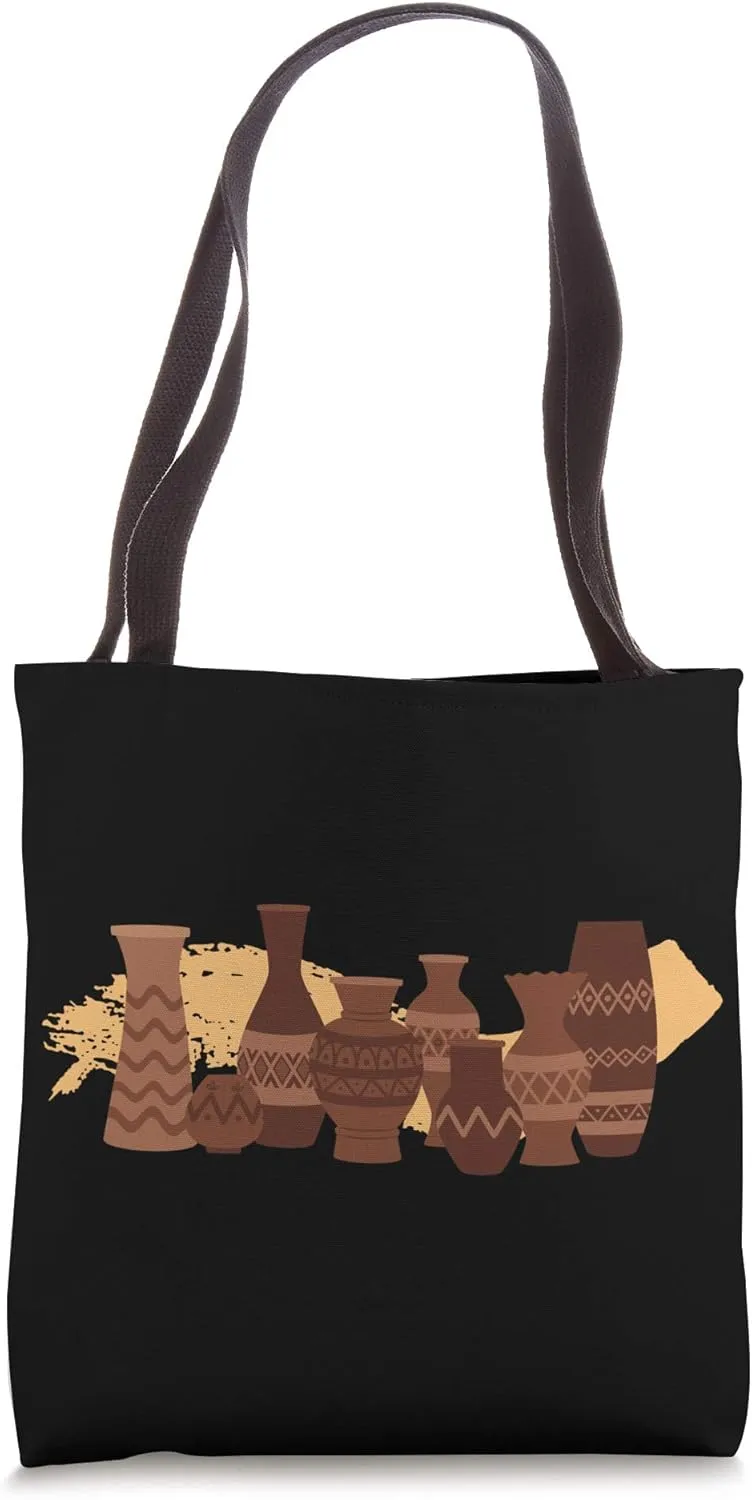 Ceramic Pot Pottery Sculpting Earthenware Porcelain Gift Tote Bag