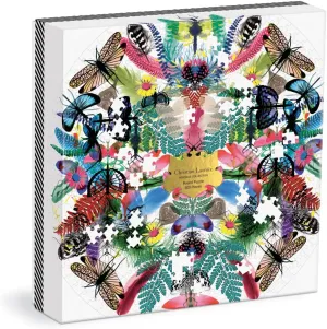 Christian Lacroix Heritage Collection Caribe 500 Piece Round Puzzle - Challenging and Fun Jigsaw Puzzle - Chic Design - Thick and Sturdy Pieces - Makes a Great Gift