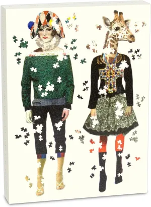 Christian Lacroix Heritage Collection Love Who You Want 750 Piece Shaped Puzzle Set