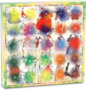 Christian Lacroix Heritage Collection Photocall Double Sided 500 Piece Jigsaw Puzzle from Galison - 20" x 20" Jigsaw Puzzle with Iconic Design, Thick & Sturdy Pieces, Unique Gift Idea