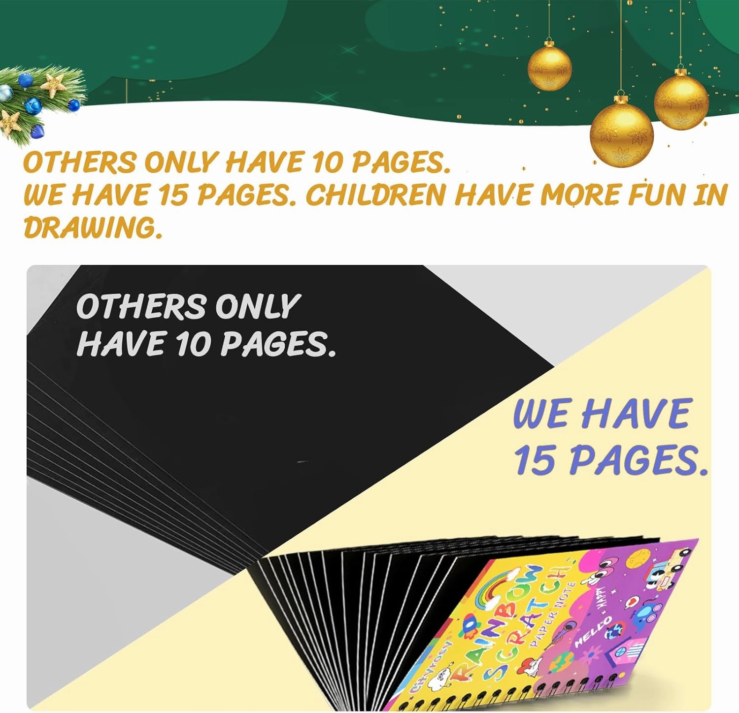 Cityrosy 24 Pack Scratch Art Paper Rainbow Sets Scratch Off Art Notebook Crafts Easter Gifts for Kids Magic Set Crafts Supplies Kits for Age 3-12 Kids for Party Games Easter Christmas Small