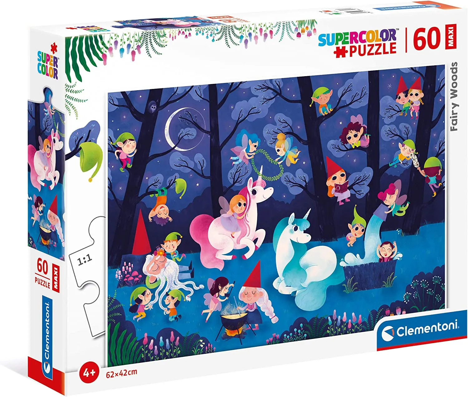 Clementoni | 60 Piece Puzzle | Fairy Woods