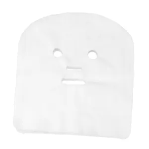 CLISPEED 100pcs Gauze Facial Mask Sheets for Deep Skin Absorption Lightweight Fits Face for Moisturizing Skincare for Travel and High Frequency Treatments