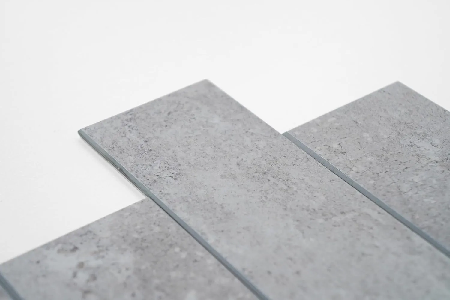 COLAMO Luxury 10PCS Peel and Stick Backsplash Tiles, Thicker Self Adhesive Subway Tiles, Faux Stone Matt Tile, Stick on Accent Wall for Bathroom, Living Room, RV, Bedroom, Fireplace, Light Gray