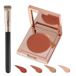 Colored Clay CC Undereye Corrector, Under Eye Concealer, Colored Clay Undereye Corrector, Under Eye Color Corrector for Dark Circles (Orange)