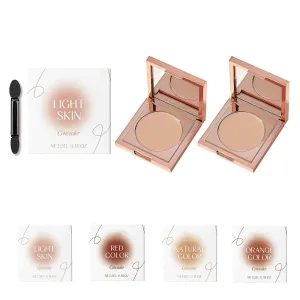 Colored Clay Undereye Corrector, Waterproof Moisturizing Under Eye Concealer, Colored Clay Undereye Corrector for Covers Eye Dark Circles (Light color, 5G)