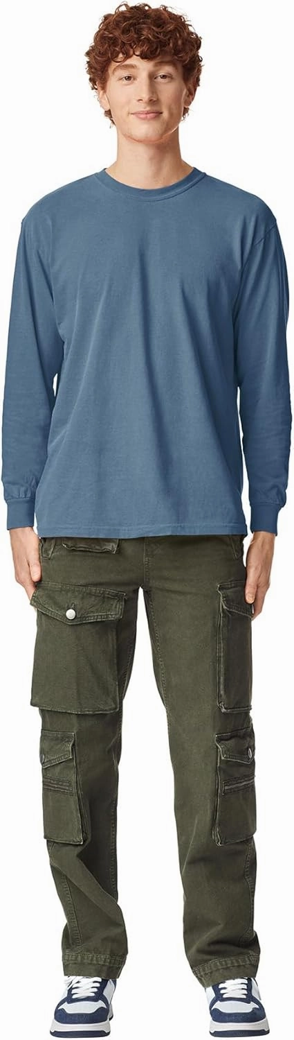 Comfort Colors Men's Adult Long Sleeve Tee, Style 6014