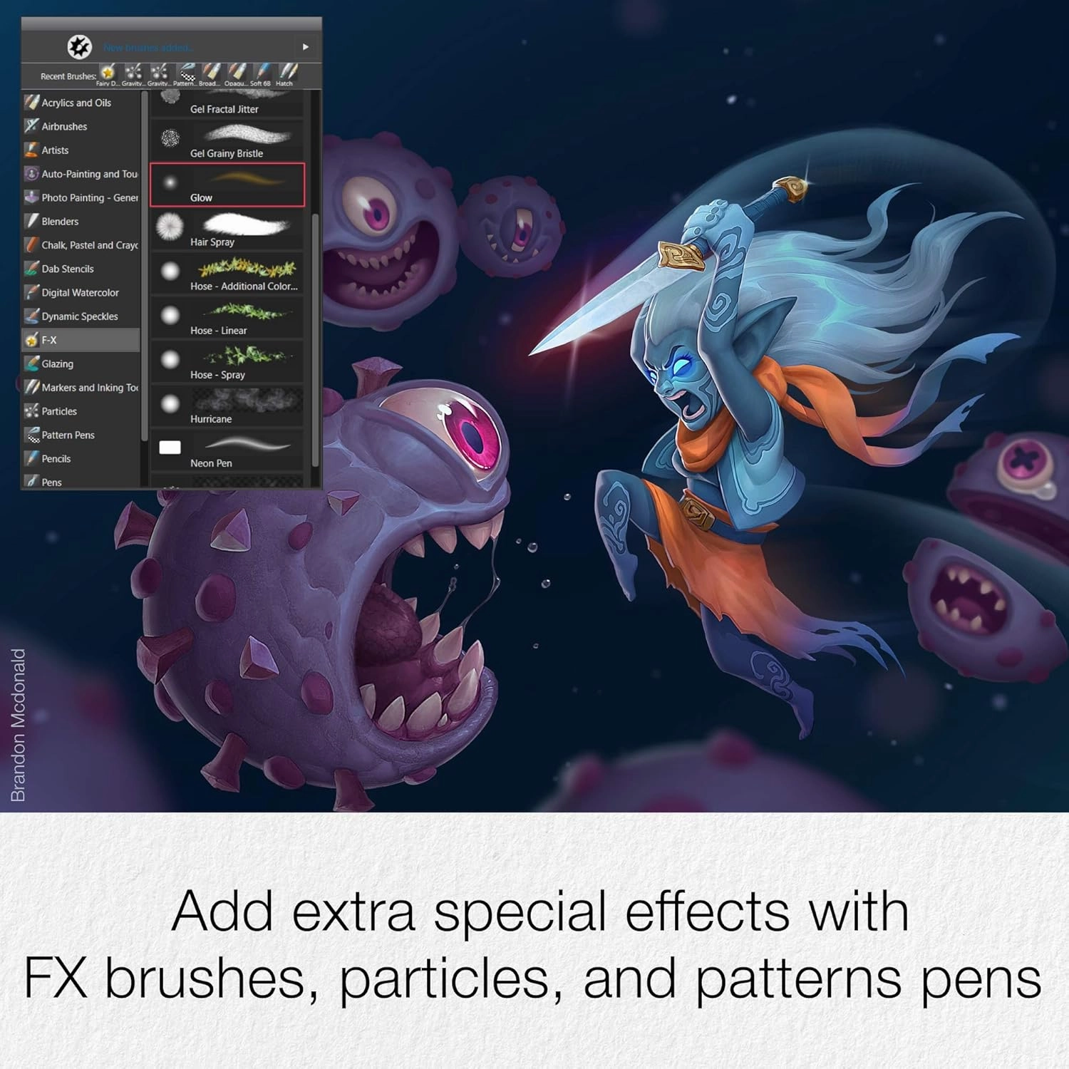 Corel Painter Essentials 8 | Beginner Digital Painting Software | Drawing & Photo Art [PC/Mac Key Card]