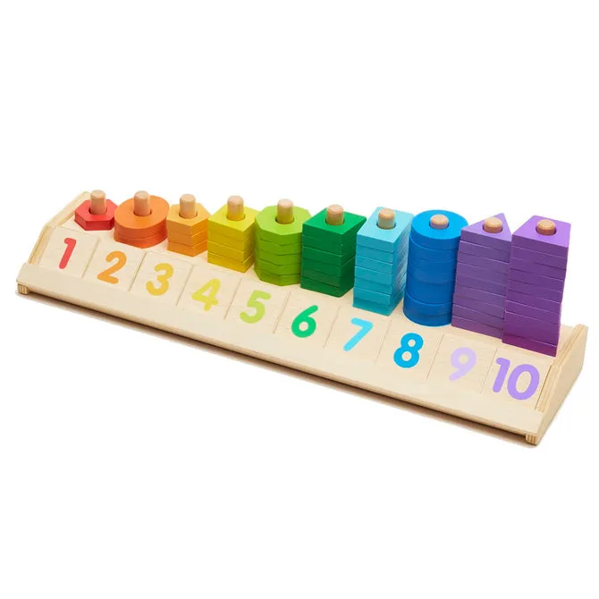 Counting Shape Stacker