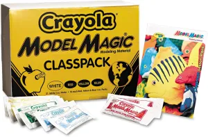 Crayola 236002 Model Magic Modeling Compound, 1 oz each packet Assorted, 6 lbs. 13 oz