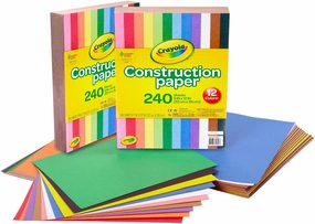 Crayola Construction Paper - 480ct (2pck), Bulk School Supplies For Kids, Teacher Classroom Must Have, Art Paper, Arts & Crafts