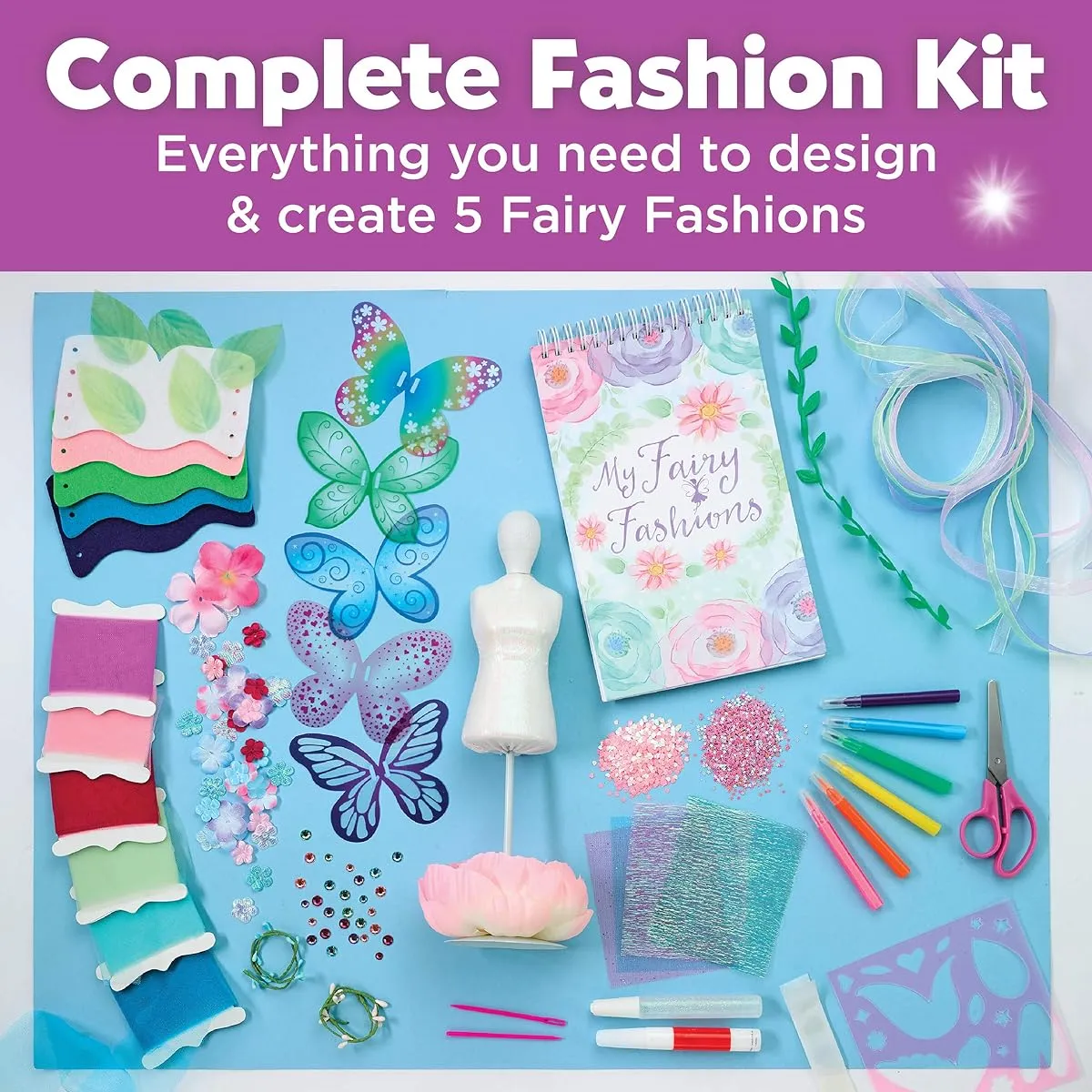 Creativity for Kids Designed by You Fairy Fashions - Make Your Own Doll Clothes