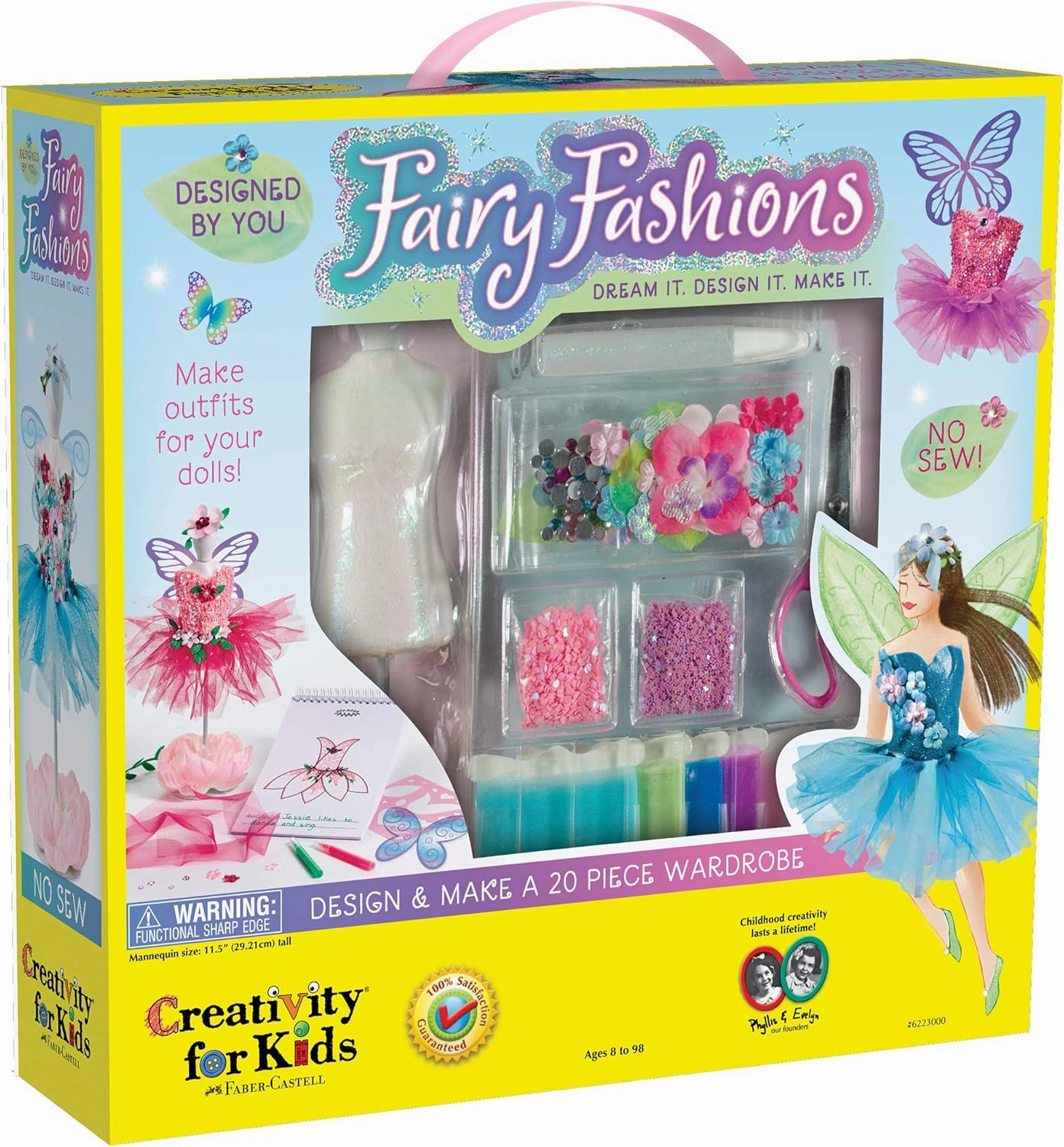 Creativity for Kids Designed by You Fairy Fashions - Create Your Own Doll Clothes