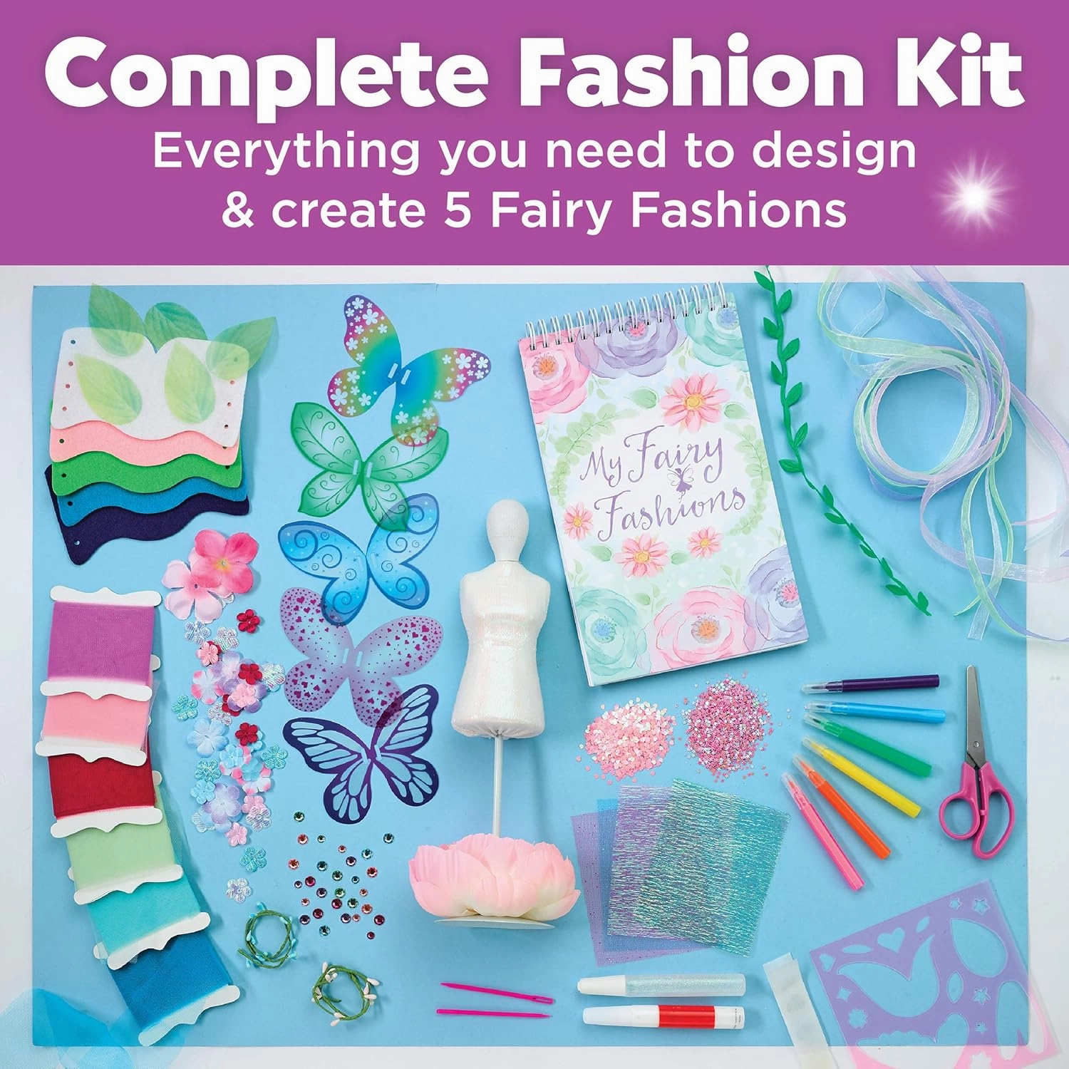 Creativity for Kids Designed by You Fairy Fashions - Create Your Own Doll Clothes