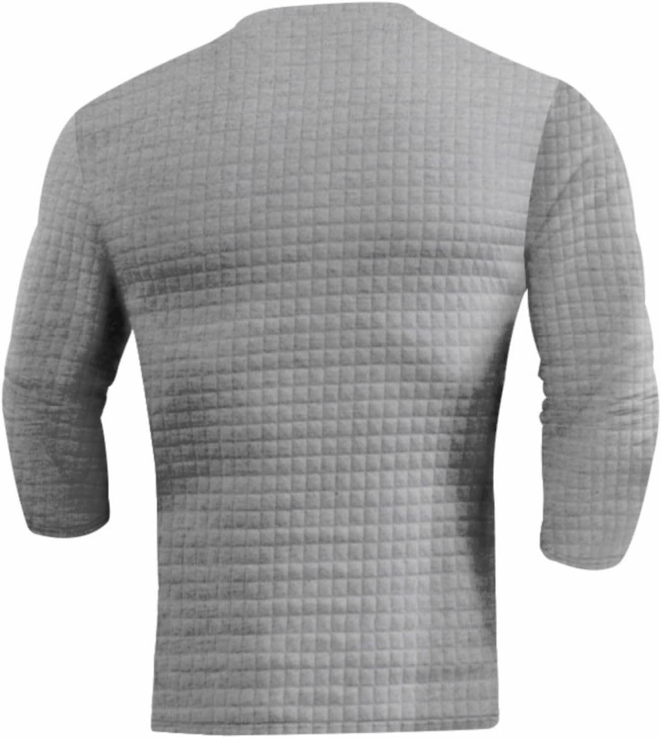 CRNTCEM Mens 2 Pieces Sweat Suits Lightweight Long Sleeve Waffle Knitted Workout Henley Sets Male Casual Jogging Tracksuits