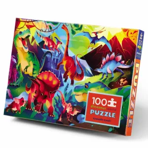 CROCODILE CREEK DINOSAUR WORLD HOLOGRAPHIC 100 PC