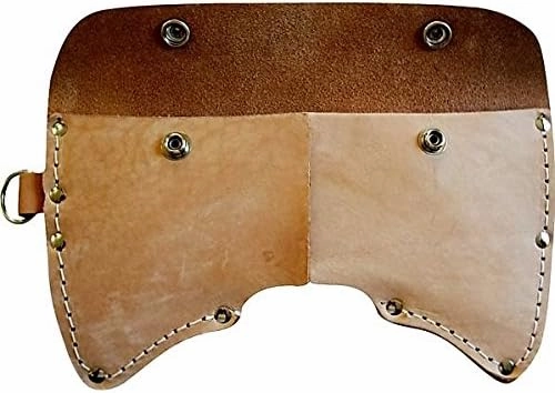 Cruiser Axe Sheath 2.5 lb. Double Bit Leather with D- Ring