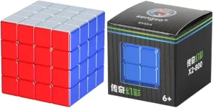 cuberspeed ShengShou Legend 4x4 Metallic Shiny Speed Cube Metallic 4x4x4 Magic Cube Puzzle
