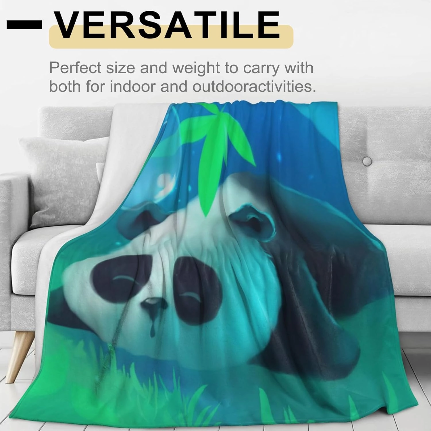 Cute Lion and Forest Blanket,Fun Cartoon Jungle Theme Throw Blankets,Birthday Gifts for Kids & Animal Lovers,Lightweight Soft Fleece,for Picnic Sofa Couch Bed Room Travel,Modern Decor,60x80in