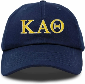 DALIX Kappa Alpha Theta Sorority Hat Womens Greek Letters Embroidered Baseball Cap