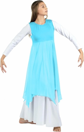 Danzcue Womens Worship Praise Dance Pullover Vest