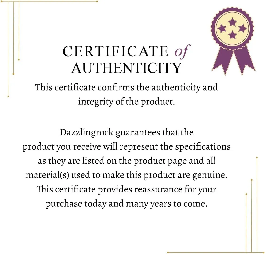 Dazzlingrock Collection 2.3mm Each Alternate Round Blue Sapphire & White Diamond Eternity Wedding Anniversary Ring Band for Her in Solid Gold