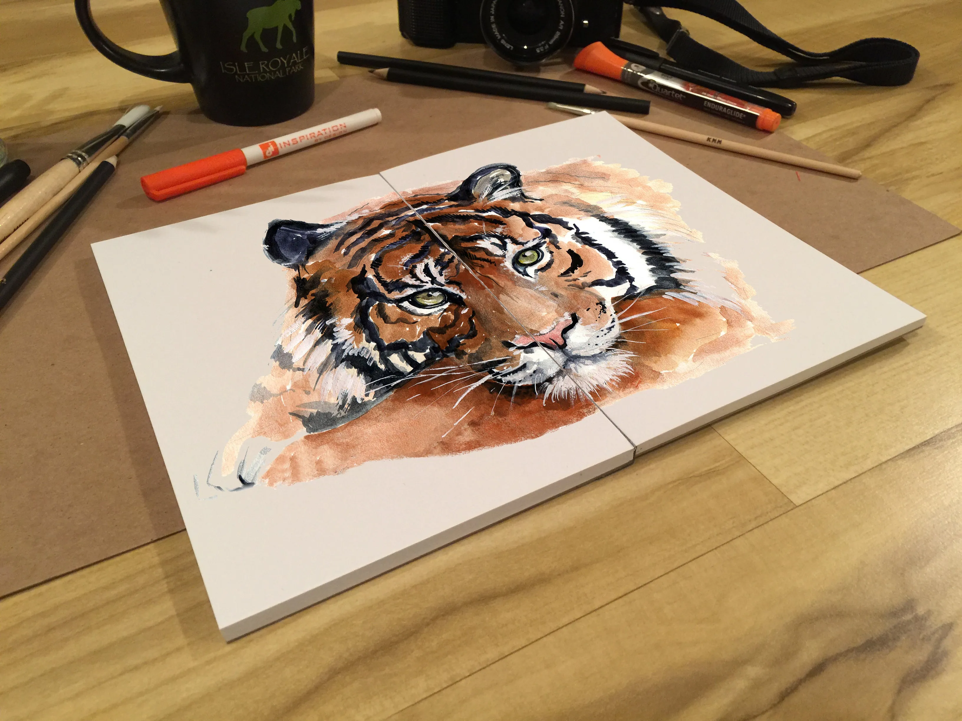 Design Ideation WATERCOLOR SKETCH PAD : Removable Sheet. Multi-Media. (8.5" x 11") PAD-2550-TS