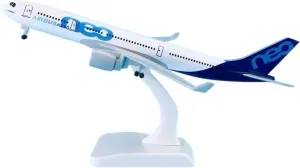 Diecast Plane Model 1:300 for A330neo Alloy Die-cast Airplane Model Desktop Decorations Collector's Edition