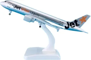 Diecast Plane Model 1:320 for A320-200 Alloy Die-cast Airplane Model Desktop Decorations for Collections