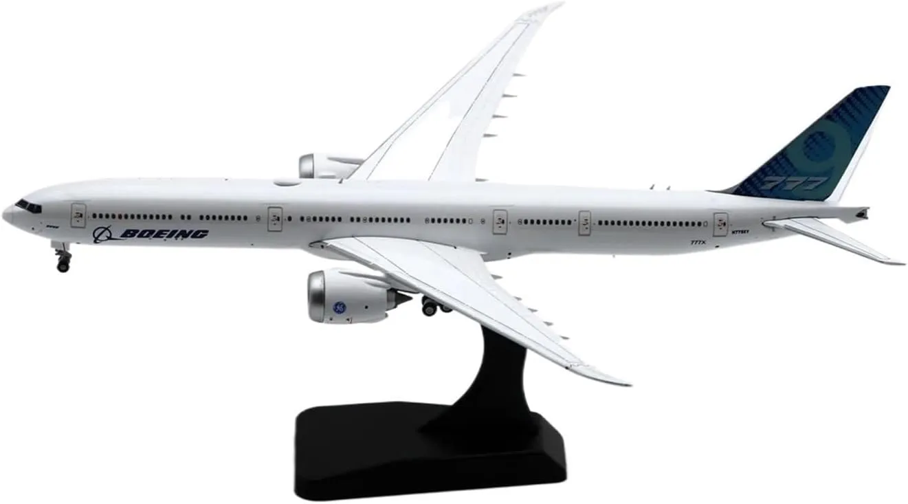 Diecast Plane Model 1:400 for B777-9X Alloy Collectible Diecast Aircraft Model N779XY with Stand