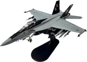 Diecast Plane Model 1：72 for F-18 Super Hornet Shipborne Fighter Finished Diecast Metal Military Plane Model