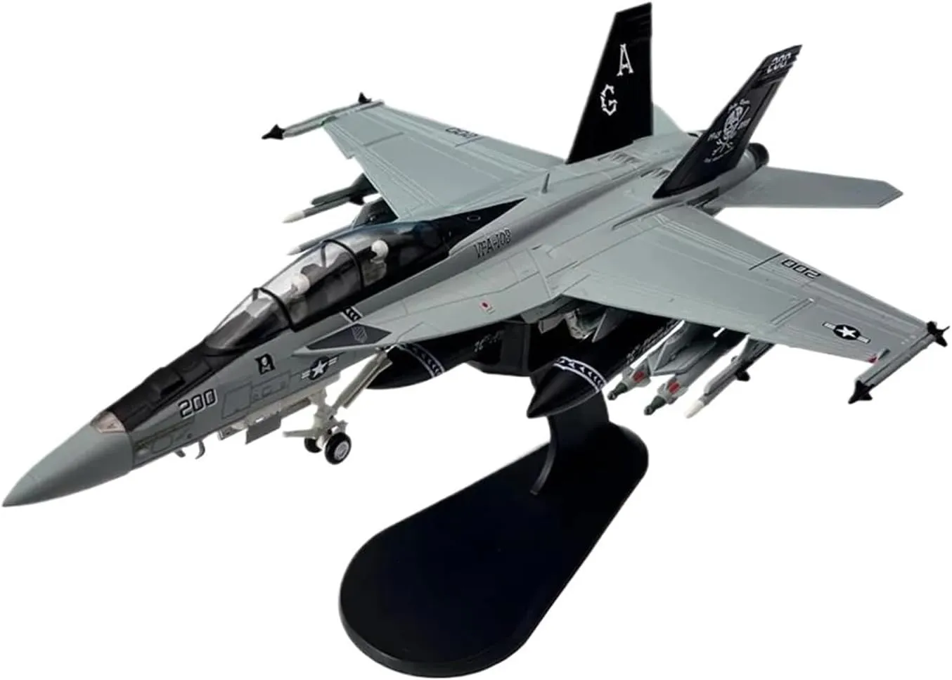 Diecast Plane Model 1：72 for F-18 Super Hornet Shipborne Fighter Finished Diecast Metal Military Plane Model