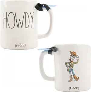 Disney Toy Story x Rae Dunn "Howdy" Ceramic Coffee Mug