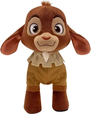 Disney Wish Walk 'n Talk Valentino Plush Fainting Goat, 11-Inch Stuffed Animal, Sounds and Motion, Kids Toys for Ages 3 Up by Just Play