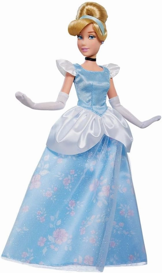 Disney Store Official Princess Story Doll (Cinderella) 11 Inches, Includes Coloring Book and Additional Dress, Princess Doll in Classic Outfit, Princess Toys for Girls