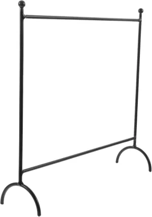 Doll Clothes Rack Miniature Hanger for Doll Apparel Storage Sturdy Stand Rounded Corners Elegant Design