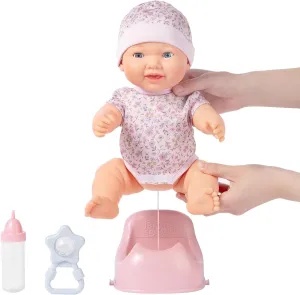 Dolls 15 Inches,Potty Time Baby Doll – Interactive Doll with Drinking and Potty Features,with Feeding Toy, for 3  Year Old Girls Gifts, Pretend Play, Collection