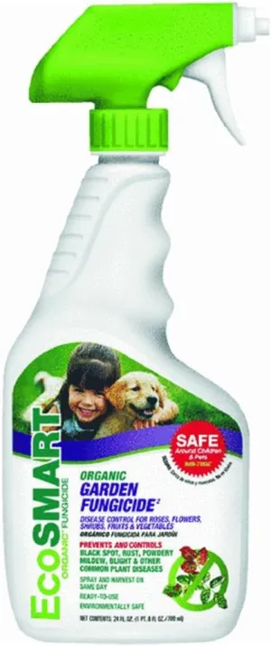 EcoSMART 33118 Organic Garden Fungicide, 24 oz Ready-to-Spray Bottle