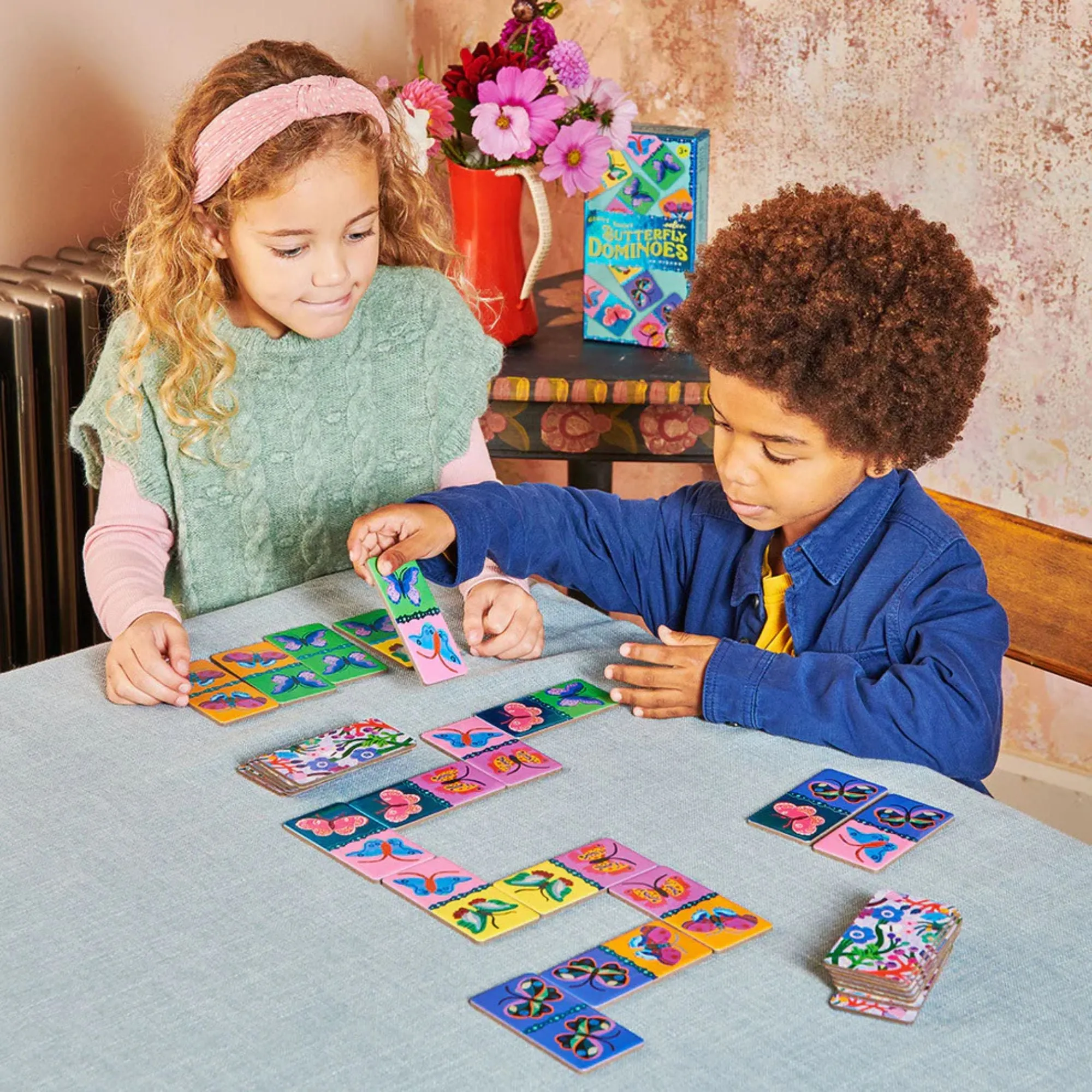 Eeboo Giant Dominoes- Giant Shiny Butterfly