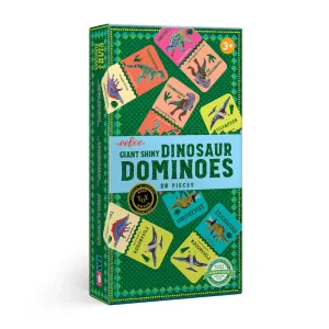 Eeboo Giant Dominoes - Shiny Dinosaur