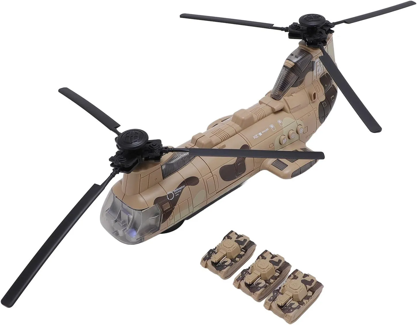 Electric Transport Helicopter with Light and Sound, Battery Powered Toddler Transport Helicopter Plane for Kids, Enhances Fun Playtime, Educational Option for Children (Yellow)