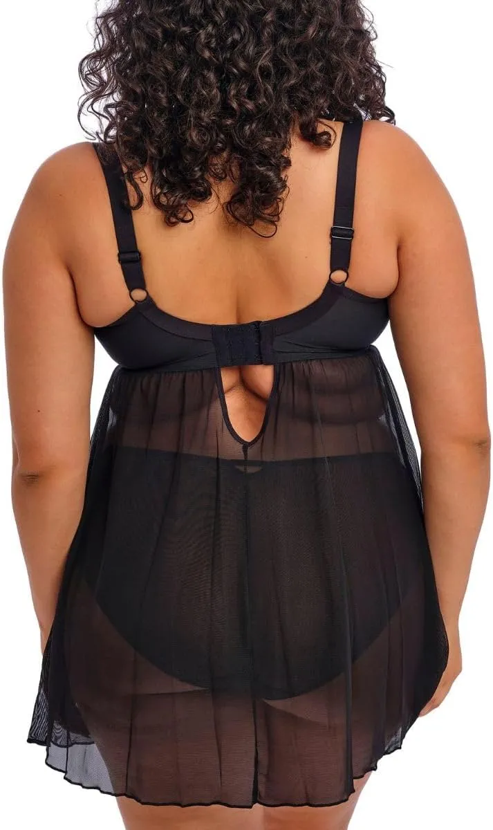 Elomi Women's Plus Size Sachi Underwire Babydoll Chemise