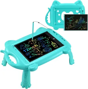 EooCoo Toys for Ages 2-4, 12 Inch LCD Writing Tablet with Stand, Drawing Pad Learning Toys, Toddlers Drawing Educational Toys for 2 3 4 Years Old Boys