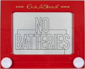 Etch A Sketch, Classic Red Drawing Toy with Magic Screen, for Ages 3 and Up