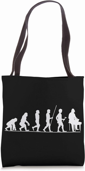 Evolution Pottery Clay Handmade Ceramist Kiln Gift Tote Bag